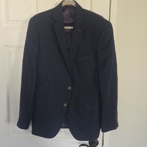 TED BAKER "No Ordinary Joe" Joe SPJ Navy Blazer Sz 44R